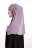 Ilay - Mørke Lilla Sandy Turban Hijab