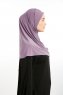 Ilay - Mørke Lilla Sandy Turban Hijab