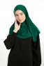 Ilay - Mørkegrøn Sandy Turban Hijab
