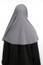 Ilay - Mørkegrå Sandy Turban Hijab