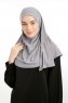 Ilay - Lysegrå Sandy Turban Hijab
