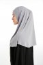 Ilay - Lysegrå Sandy Turban Hijab