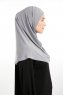 Ilay - Lysegrå Sandy Turban Hijab