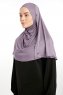 Feriha - Mørke Lilla Viskose Turban Hijab