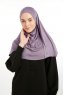 Feriha - Mørke Lilla Viskose Turban Hijab
