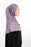 Feriha - Mørke Lilla Viskose Turban Hijab