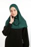 Feriha - Mørkegrøn Viskose Turban Hijab