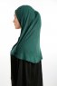 Feriha - Mørkegrøn Viskose Turban Hijab