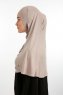 Feriha - Stengrå Viskose Turban Hijab