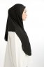 Bengi - Sort Micro Krep Turban Hijab