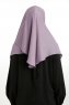 Bengi - Lavender Micro Krep Turban Hijab