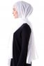 Hadise - Hvid Chiffon Hijab