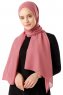 Hadise - Mørkrosa Chiffon Hijab