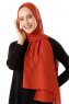 Hadise - Murstensrød Chiffon Hijab