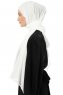 Esra - Creme Chiffon Hijab
