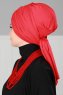 Amy - Rød Bomuld Turban - Ayse Turban