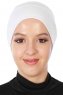Stella - Hvid Bomuld Turban