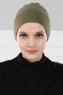 Stella - Khaki Bomuld Turban
