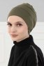 Stella - Khaki Bomuld Turban