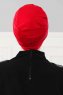 Stella - Rød Bomuld Turban