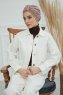 Laura - Taupe Bomuld Turban