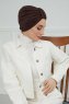 Laura - Brun Bomuld Turban