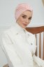 Laura - Gammelrosa Bomuld Turban