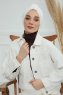 Laura - Creme Bomuld Turban