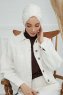 Laura - Creme Bomuld Turban