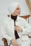 Laura - Creme Bomuld Turban