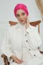 Laura - Fuchsia Bomuld Turban