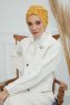 Laura - Sennepsgul Bomuld Turban