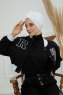 Laura - Hvid Bomuld Turban