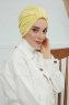 Laura - Gul Bomuld Turban