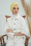 Laura - Gul Bomuld Turban