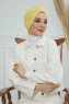 Laura - Gul Bomuld Turban