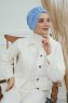 Laura - Sky Blue Bomuld Turban