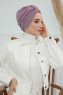 Laura - Lilac Bomuld Turban