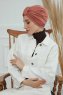 Laura - Lakserosa Bomuld Turban