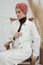 Laura - Lakserosa Bomuld Turban