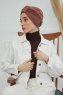 Laura - Caramel Bomuld Turban