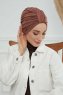 Laura - Caramel Bomuld Turban