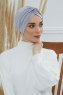 Astrid - Lysegrå Bomuld Turban