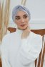 Astrid - Lysegrå Bomuld Turban