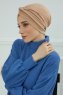 Astrid - Sand Bomuld Turban