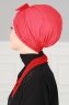 Agnes - Rød Bomuld Turban - Ayse Turban
