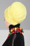 Julia - Gul Bomuld Turban - Ayse Turban