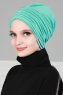 Wilma - Turkis Bomuld Turban - Ayse Turban