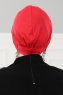 Linda - Rød Bomuld Turban - Ayse Turban