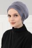 Linda - Grå Bomuld Turban - Ayse Turban